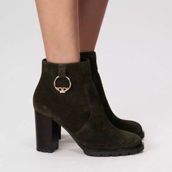 sofia lug sole bootie tory burch